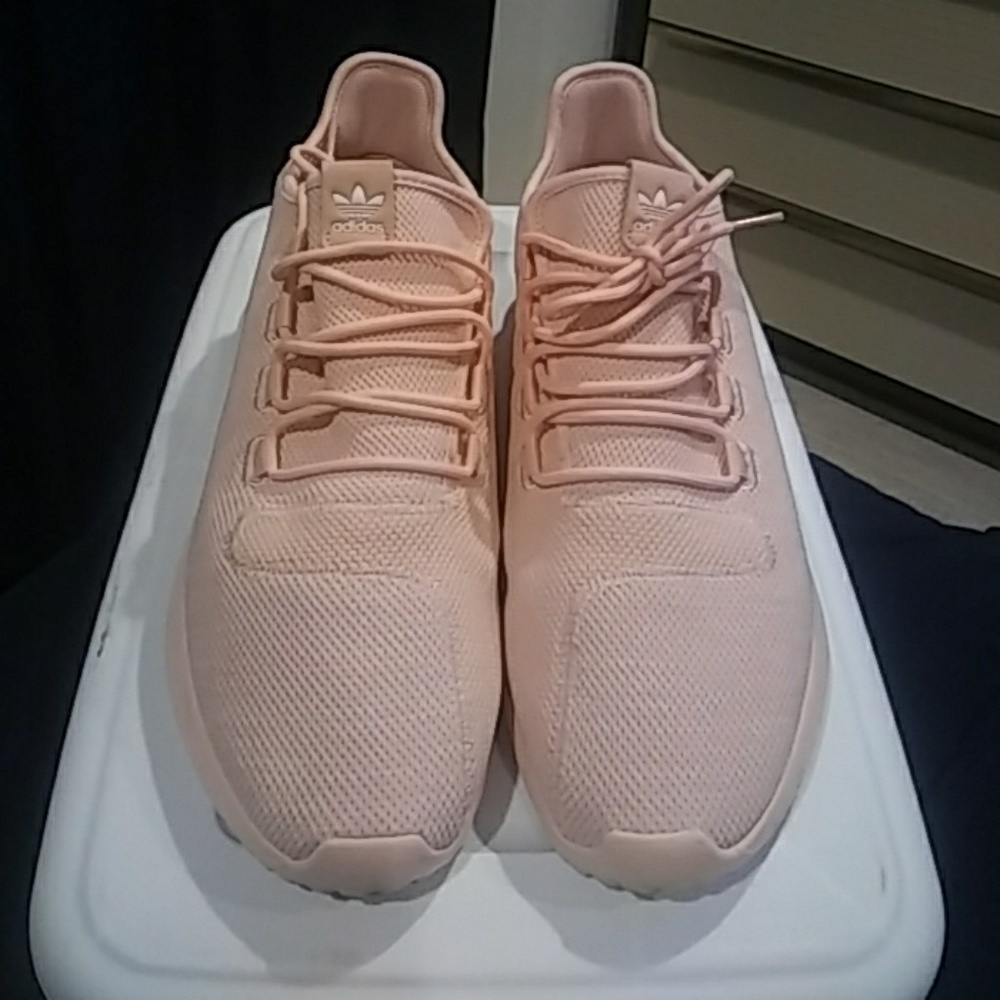 Mens Pink Adidas sneakers